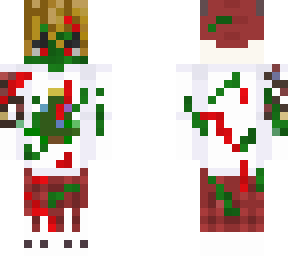 zombie kid christmas tree
