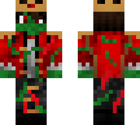 zombie kid crown red