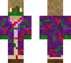 zombie kid purple robe