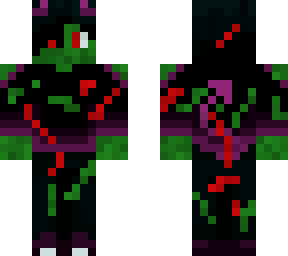 zombie purple demon boy