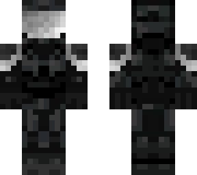 black and white