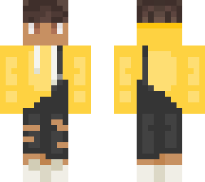 black and yellow boy
