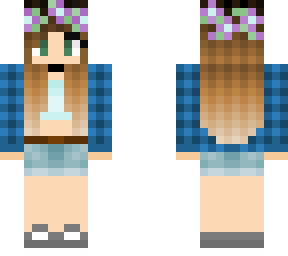 brown hair girl