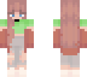 christmassy version of my skin because my friend forced me to put one on