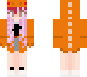 cute pink hair dino girl kawaii halloween