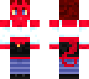 demon girl minecraft skin