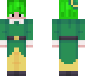 elf ( green hair )