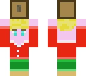 elf carrying a chest,prestent