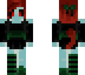evil (inverted) cat girl