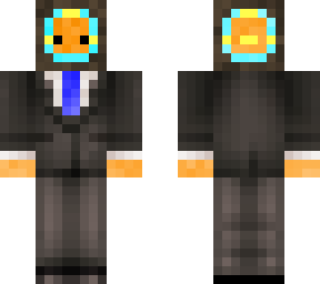 fish in a suit