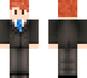 ginger blue tie