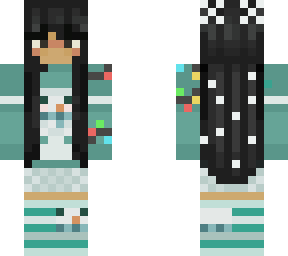 girl with headphones (christmas ver)