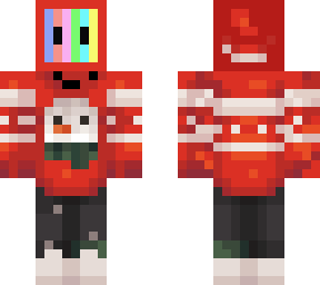 glitched tv santa
