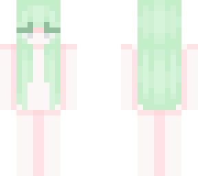 green hair