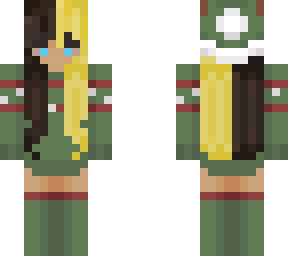 green sweater girl