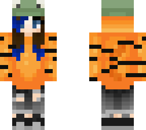 me! tigger4289! blue hair! frog halloween skin!