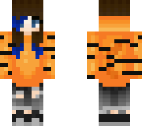 me! tigger4289! blue hair! hood down!