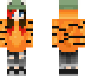 me! tigger4289! red hair! frog halloween skin!