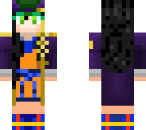 mujer jotaro son goki