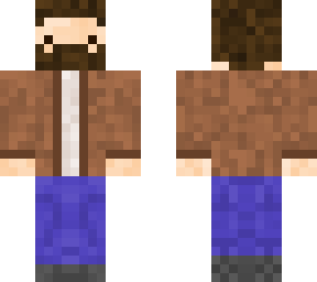 my old skin with beard