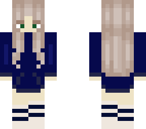 navy blue jumper girl!