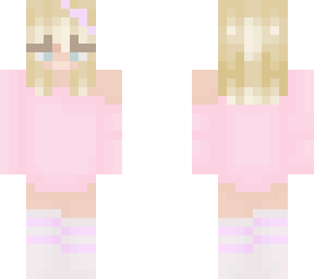 pink short hair girl