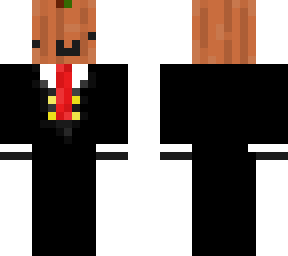 pumpkin suit man