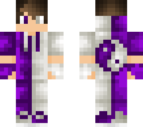 purple yingyang