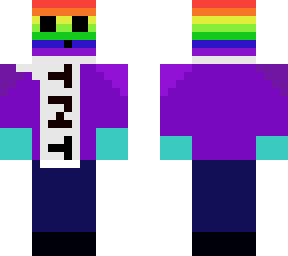 rainbow christmas slime suit true fixed