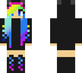 rainbow girl