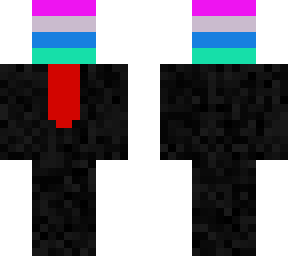 rainbow skeppy with a weird hat