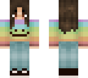 rainbow smiley girl