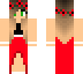 red dress girl