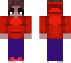 red hoodie boy