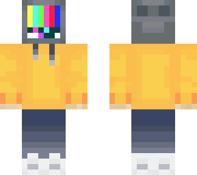 removable computer head w/ real head underneath