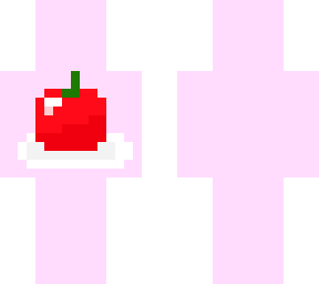 shiny apple on a plate