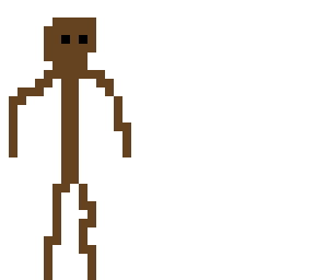 stick man on a stick
