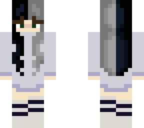 two-toned hair girl!