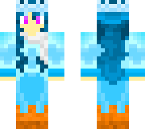 winter girl skin