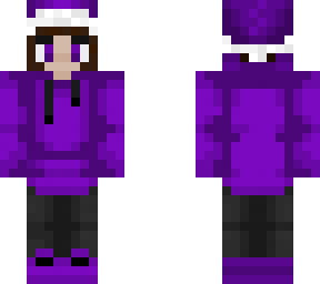 xmas purple hat