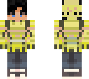 yellow sweater e-boy