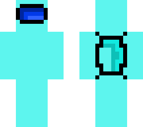 (among us) cyan