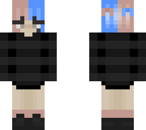 blue and pink