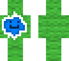 blue blob greenscreen