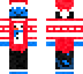 blue ender dragon christmas with hoodie
