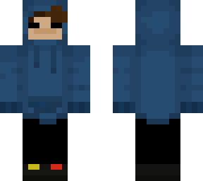 blue hoody