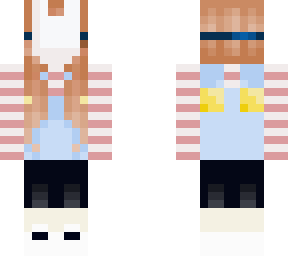 bunny with overalls