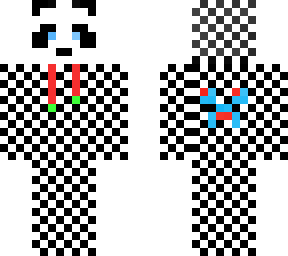 checkered panda