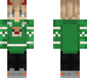 christmas eboy with horns