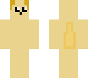 creamy dog